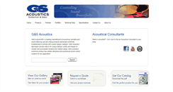 Desktop Screenshot of gsacoustics.com